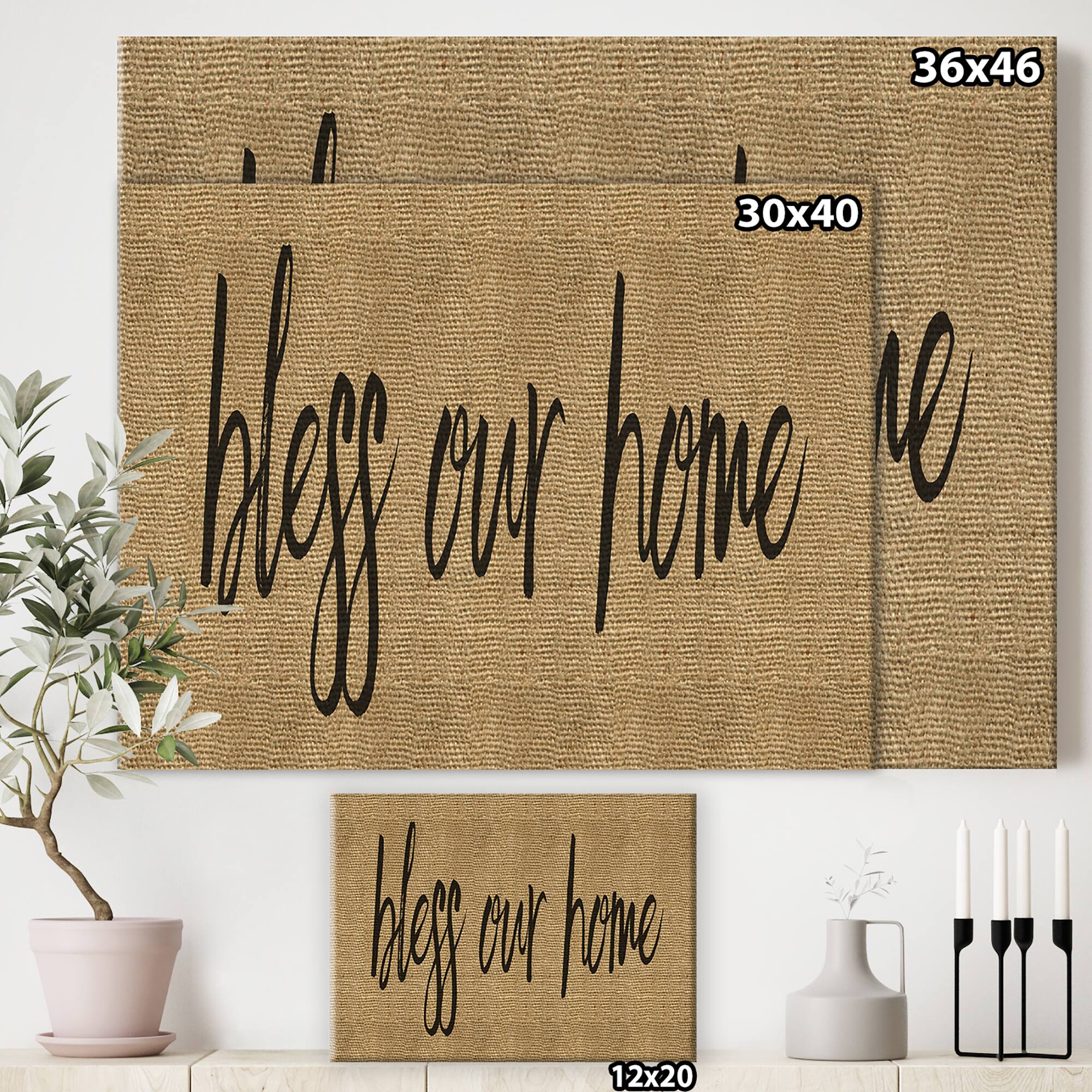 Designart - Bless our Home